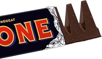Toblerone Dark Chocolate with Honey & Almond Nougat 100g