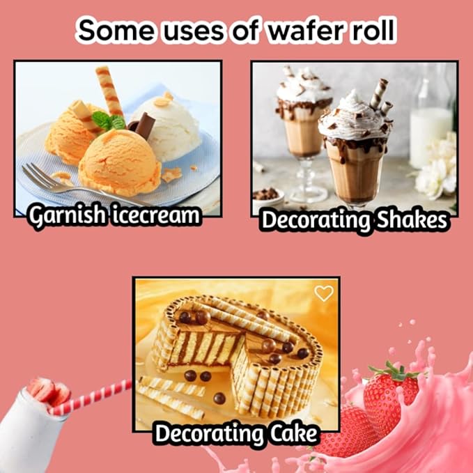 Luxury Wafer Rolls Chocolate, 300 g
