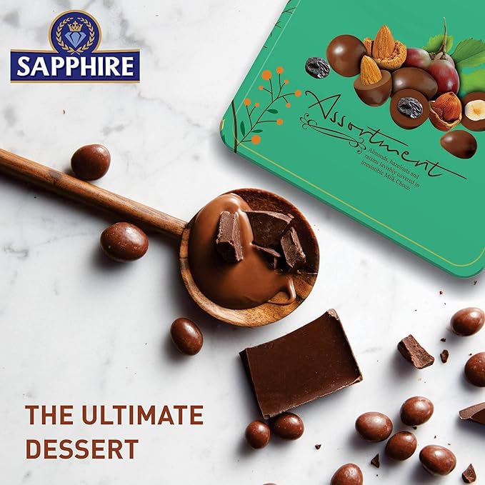 Chocolate Coated Nuts Assorted | Sapphire Assortments 200gm