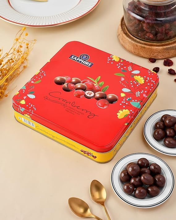 Sapphire Cranberry | Chocolate Box | 200gm