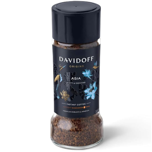 Davidoff | Origins Asia Flavour Instant Coffee Granule Glass Bottle 100 G