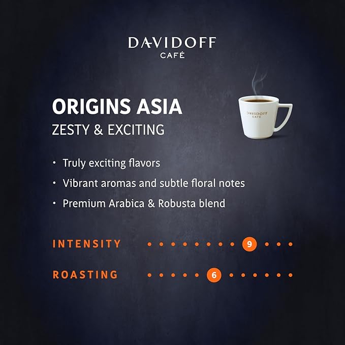 Davidoff | Origins Asia Flavour Instant Coffee Granule Glass Bottle 100 G