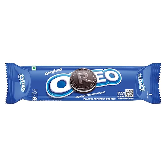 Cadbury Oreo Vanilla Flavour Cookie Sandwich Cream Biscuit (113.75g / 120g grammage May Vary)