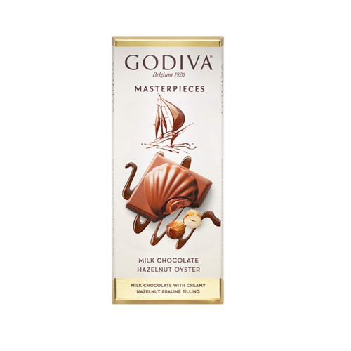 Godiva Masterpieces Milk Choco Hazelnut 86Gm