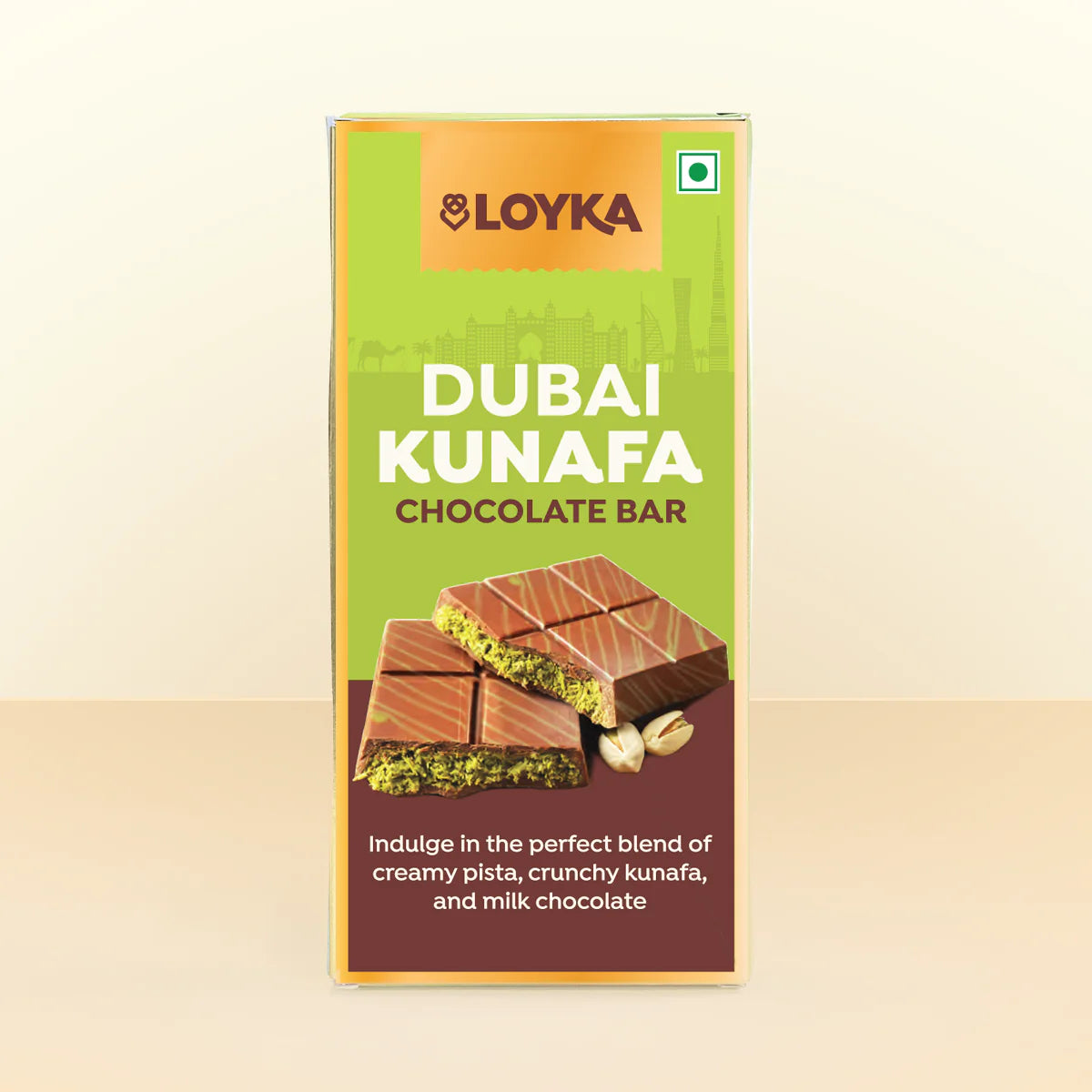 LOYKA DUBAI KUNAFA CHOCOLATE BAR